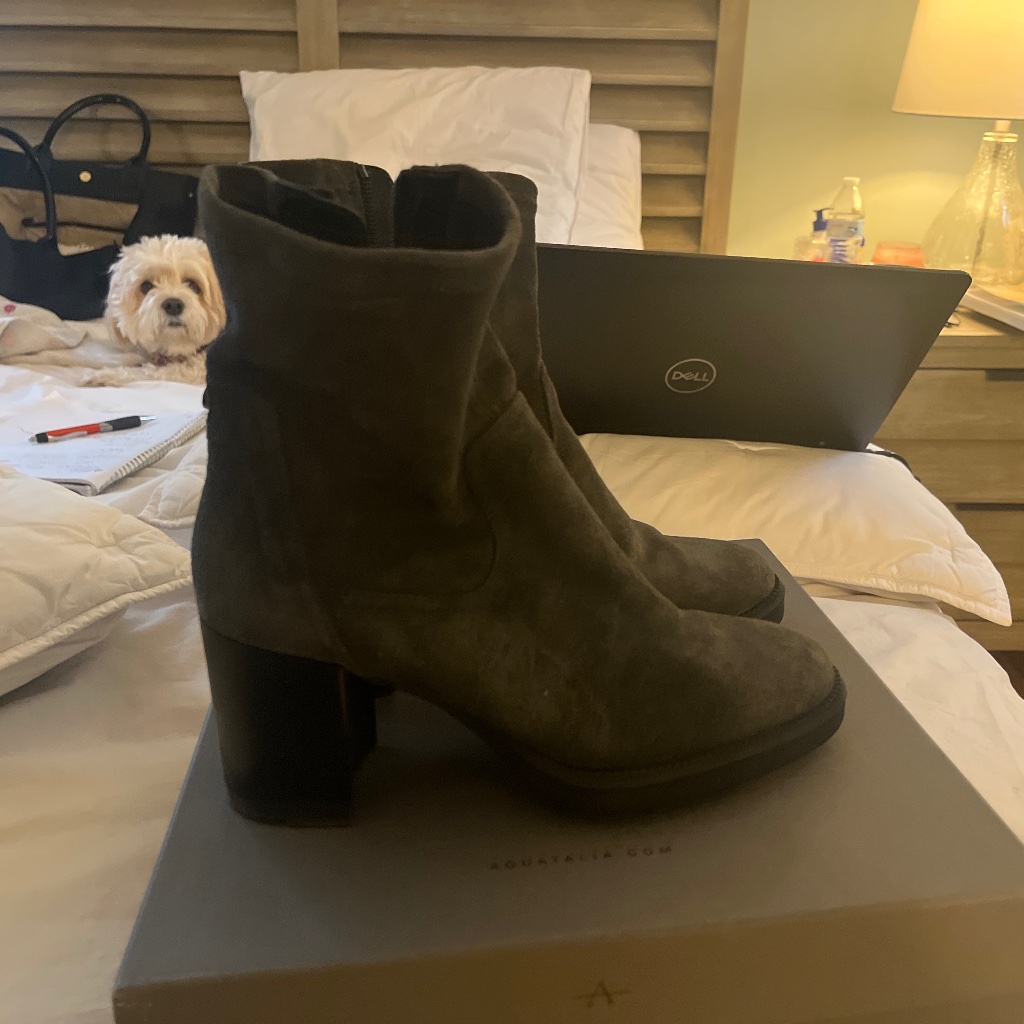 Aquaitalia Gray Suede Boot